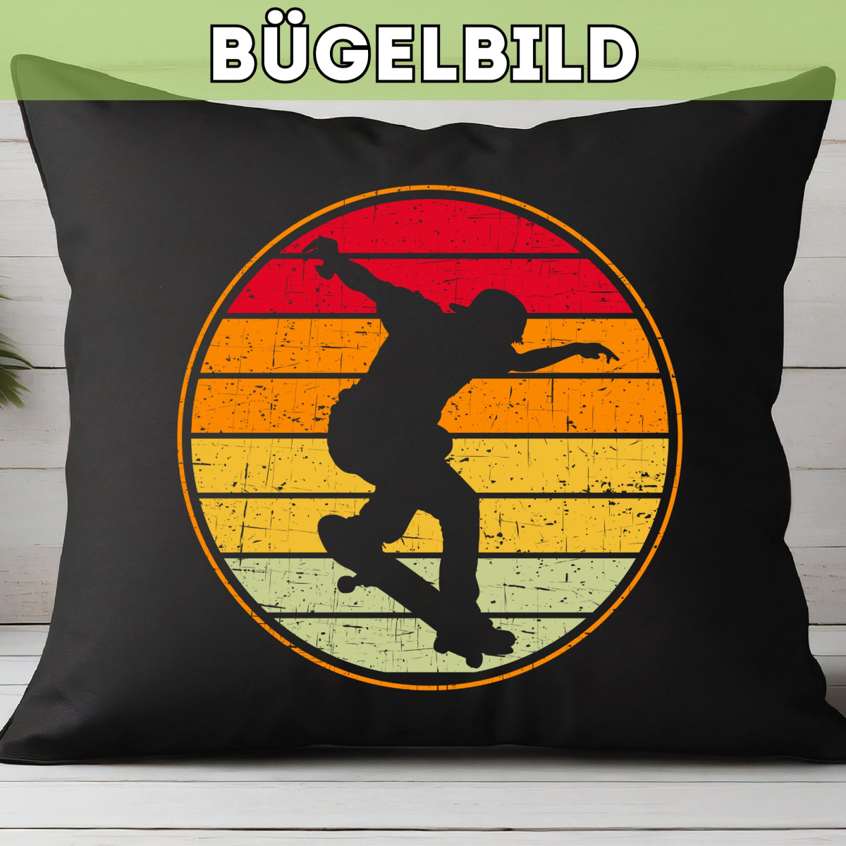 Bügelbild Skating